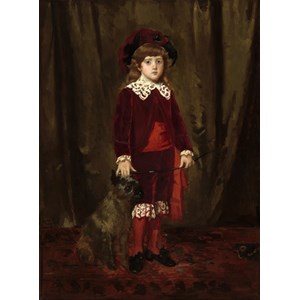 Grafika (01940) - Mary Cassatt: "Eddy Cassatt, 1875" - 2000 piezas