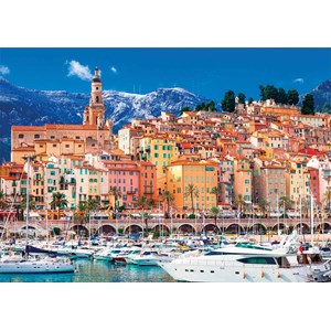 Nathan (87802) - "Menton, France" - 1500 piezas