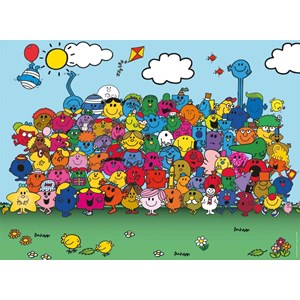 Nathan (87237) - "Monsieur Madame" - 500 piezas