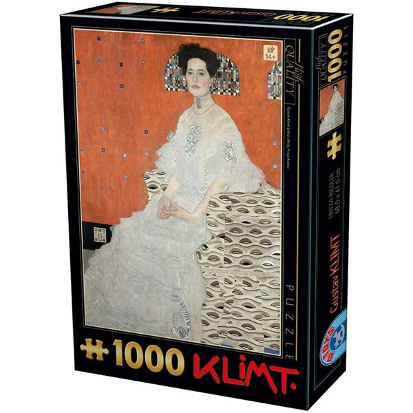 D-Toys (76861) - Gustav Klimt: "Fritza Riedler" - 1000 piezas