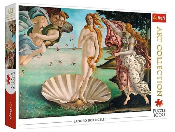Trefl (10589) - Sandro Botticelli: "The Birth of Venus" - 1000 piezas