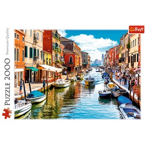 Trefl (27110) - "Murano Island, Venice" - 2000 piezas
