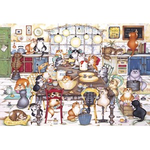 Gibsons (G2712) - Linda Jane Smith: "Cat's Cookie Club" - 250 piezas