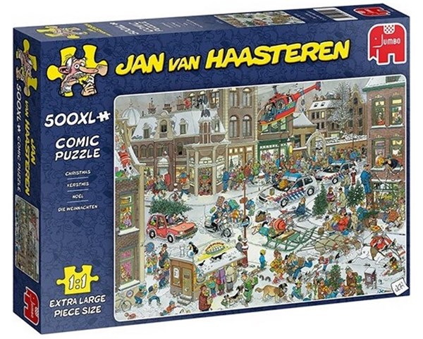 Jumbo (20020) - Jan van Haasteren: "Christmas" - 500 piezas