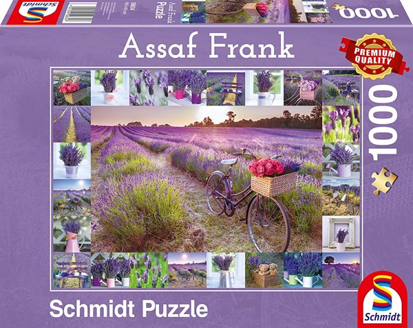 Schmidt Spiele (59634) - Assaf Frank: "The Scent of Lavender" - 1000 piezas