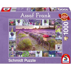 Schmidt Spiele (59634) - Assaf Frank: "The Scent of Lavender" - 1000 piezas