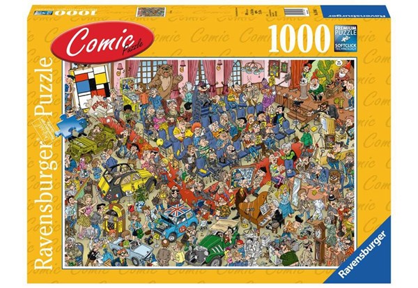 Ravensburger (14984) - "The Auction" - 1000 piezas