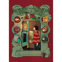 Ravensburger (16516) - "At Home with the Weasley Family" - 1000 piezas