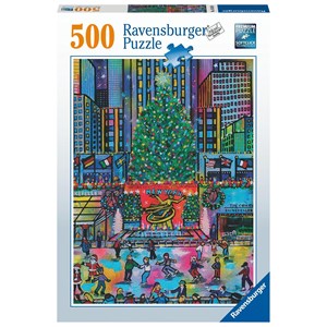 Ravensburger (16424) - "Rockefeller Christmas" - 500 piezas