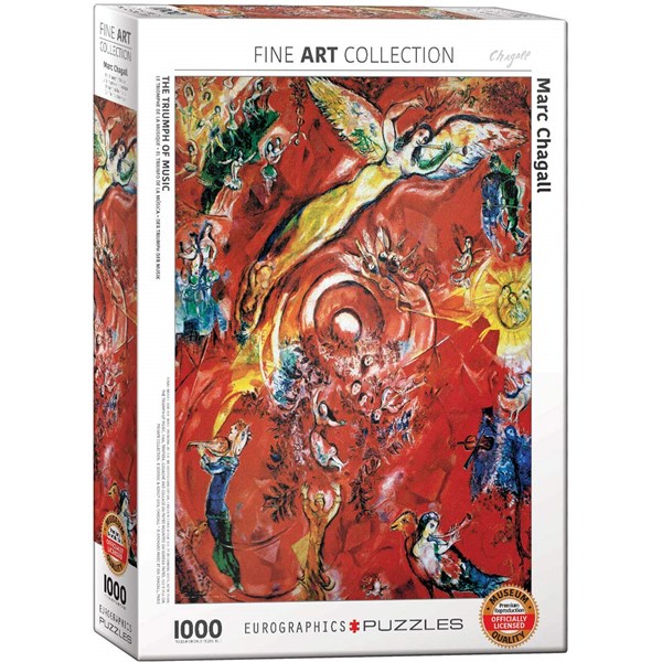 Eurographics (6000-5418) - Marc Chagall: "The Triumph of Music" - 1000 piezas