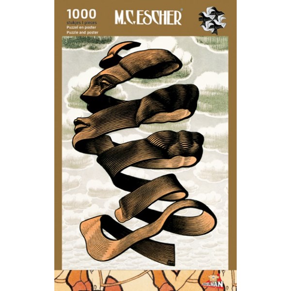 PuzzelMan (855) - M. C. Escher: "Omhulsel" - 1000 piezas