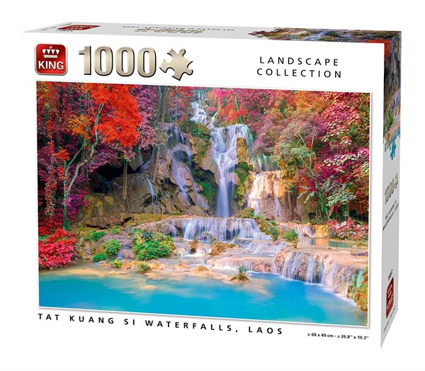 King International (55857) - "Tat Kuang Si Waterfalls Laos" - 1000 piezas