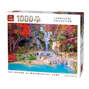 King International (55857) - "Tat Kuang Si Waterfalls Laos" - 1000 piezas