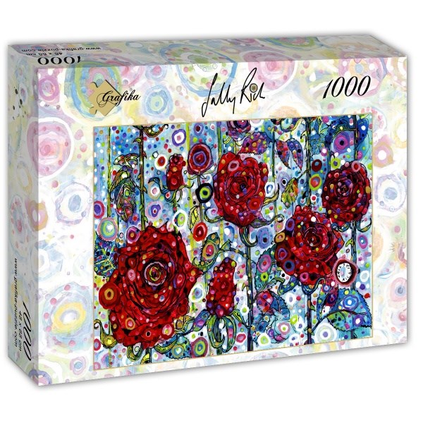 Grafika (t-00893) - Sally Rich: "Roses" - 1000 piezas