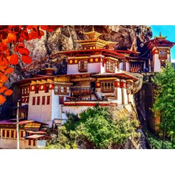 Bluebird Puzzle (70013) - "Taktsang, Bhutan" - 500 piezas