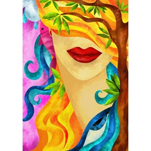 Grafika (01571) - "The Hidden Woman" - 1000 piezas