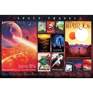Cobble Hill (89013) - "Space Travel Posters" - 2000 piezas