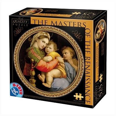 D-Toys (69771) - Raphael: "Madonna della Seggiola" - 525 piezas