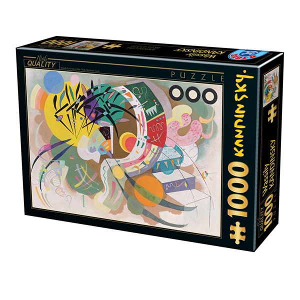 D-Toys (75925) - Vassily Kandinsky: "Dominant Curve" - 1000 piezas
