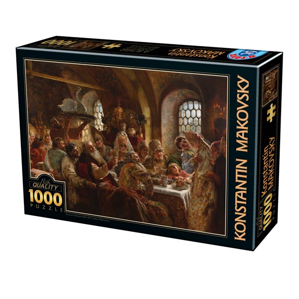 D-Toys (75680) - Konstantin Makovsky: "Konstantin Makovsky" - 1000 piezas