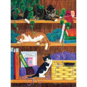 SunsOut (31631) - Linda Elliott: "A good Yarn" - 500 piezas