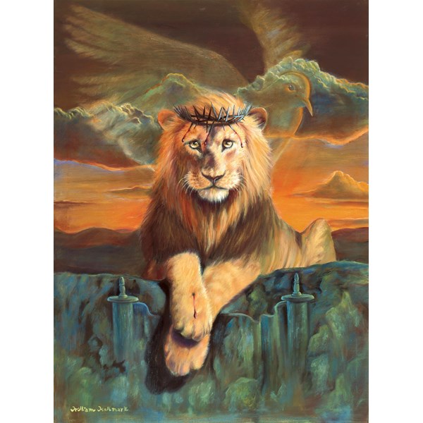 SunsOut (66048) - William Clayton Hallmark: "Lion of Judah" - 500 piezas