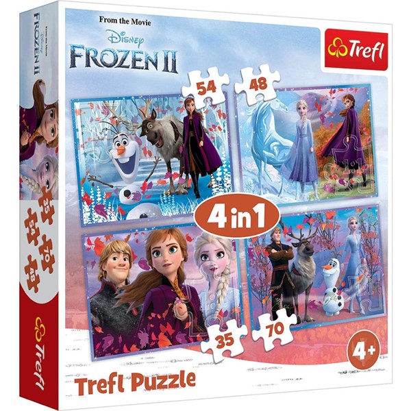 Trefl (34323) - "Frozen 2" - 35 48 54 70 piezas