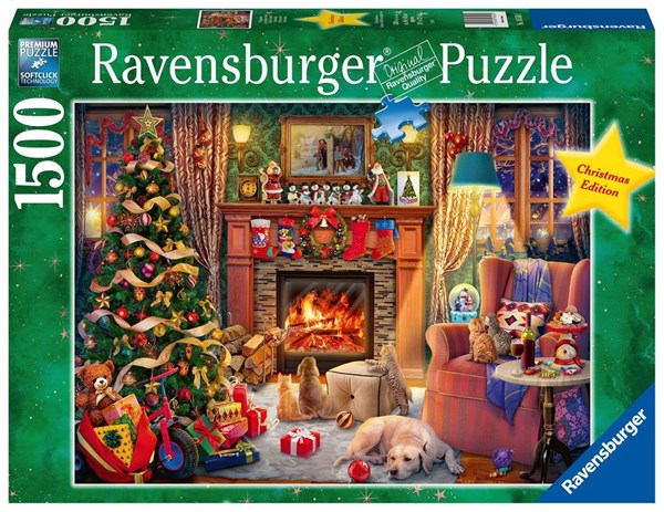 Ravensburger (16558) - "At Christmas" - 1500 piezas