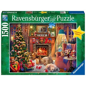 Ravensburger (16558) - "At Christmas" - 1500 piezas