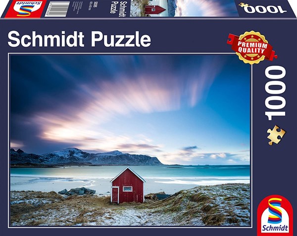Schmidt Spiele (58395) - "Hut on the Atlantic Coast" - 1000 piezas