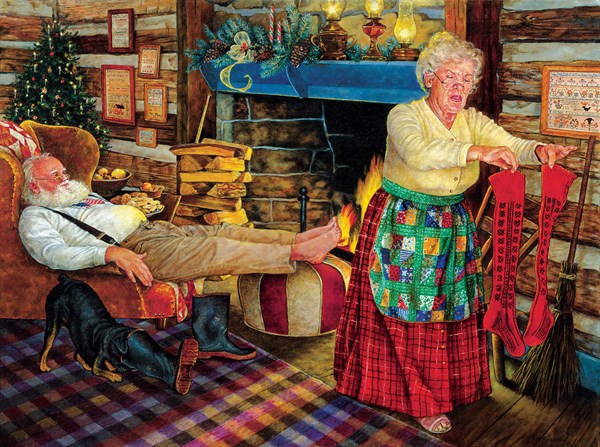 SunsOut (44626) - Susan Brabeau: "The Warm Scent of Home" - 1000 piezas