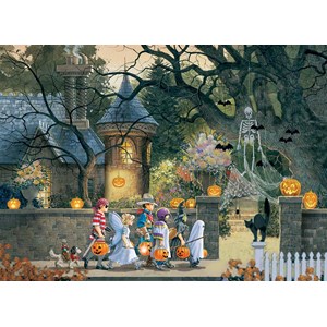 Cobble Hill (85085) - Douglas Laird: "Halloween Buddies" - 500 piezas