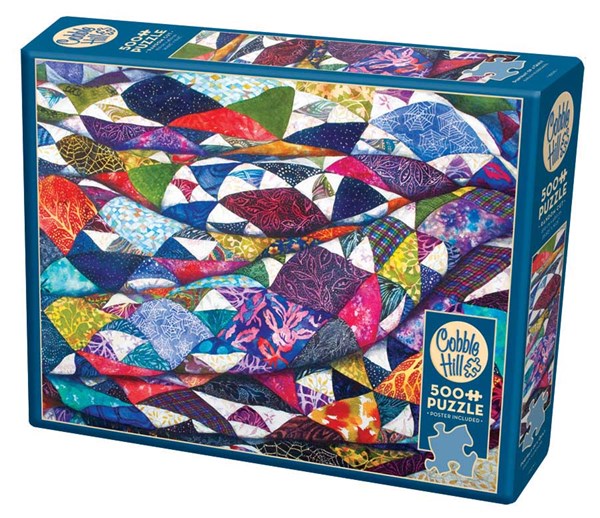 Cobble Hill (85079) - Helen Klebesadel: "Portrait of a Quilt" - 500 piezas