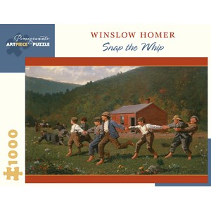 Pomegranate (aa1066) - Winslow Homer: "Snap the Whip, 1872" - 1000 piezas