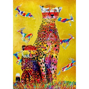 Bluebird Puzzle (70301) - Graeme Stevenson: "African Watch" - 1000 piezas