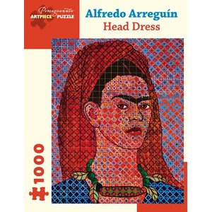 Pomegranate (aa1053) - Alfredo Arreguín: "Head Dress, 2014" - 1000 piezas