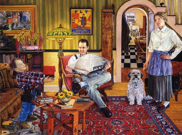 SunsOut (44508) - Susan Brabeau: "Red Paint" - 1000 piezas