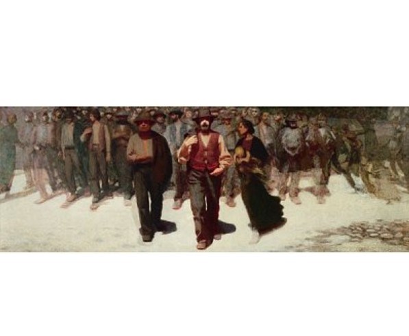 Impronte Edizioni (124) - Giuseppe Pellizza da Volpedo: "La Fiumana" - 1000 piezas