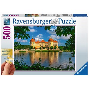 Ravensburger (13708) - "Moritzburg Castle" - 500 piezas
