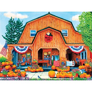 SunsOut (32710) - Thelma Winter: "Weiss Farm Pumpkins" - 500 piezas