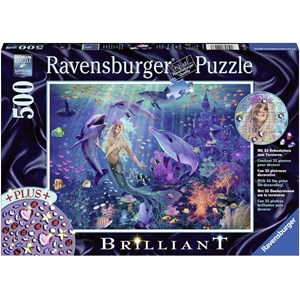 Ravensburger (14993) - "Enchanting Mermaid" - 500 piezas