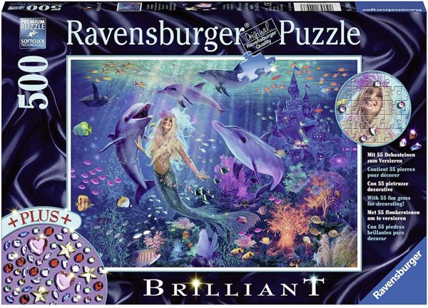 Ravensburger (14993) - "Enchanting Mermaid" - 500 piezas