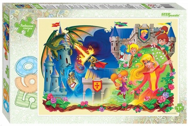 Step Puzzle (78101) - "The Sleeping Beauty" - 560 piezas