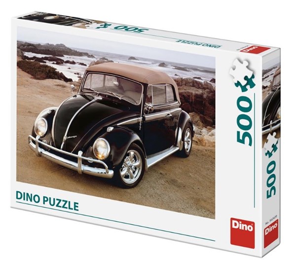 Dino (50242) - "VW Beetle on Beach" - 500 piezas