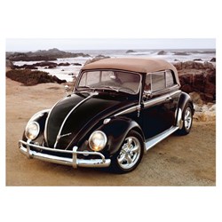 Dino (50242) - "VW Beetle on Beach" - 500 piezas
