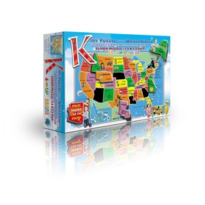 A Broader View (153A) - "Kids' Puzzle of the USA" - 55 piezas