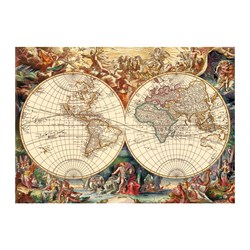 Dino (53249) - "Antique World Map" - 1000 piezas