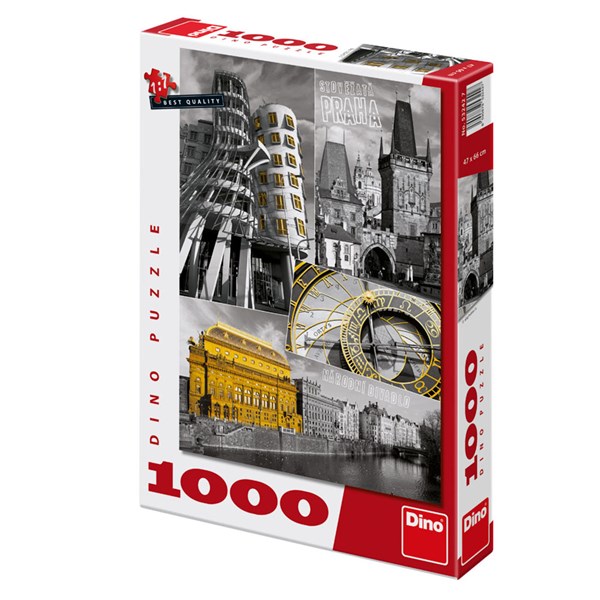 Dino (53242) - "Prague, Czech Republic" - 1000 piezas