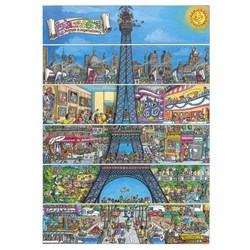 Dino (50237) - "Paris, France" - 500 piezas