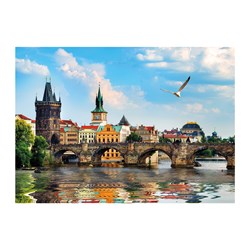 Dino (53273) - "Charles Bridge Prague" - 1000 piezas